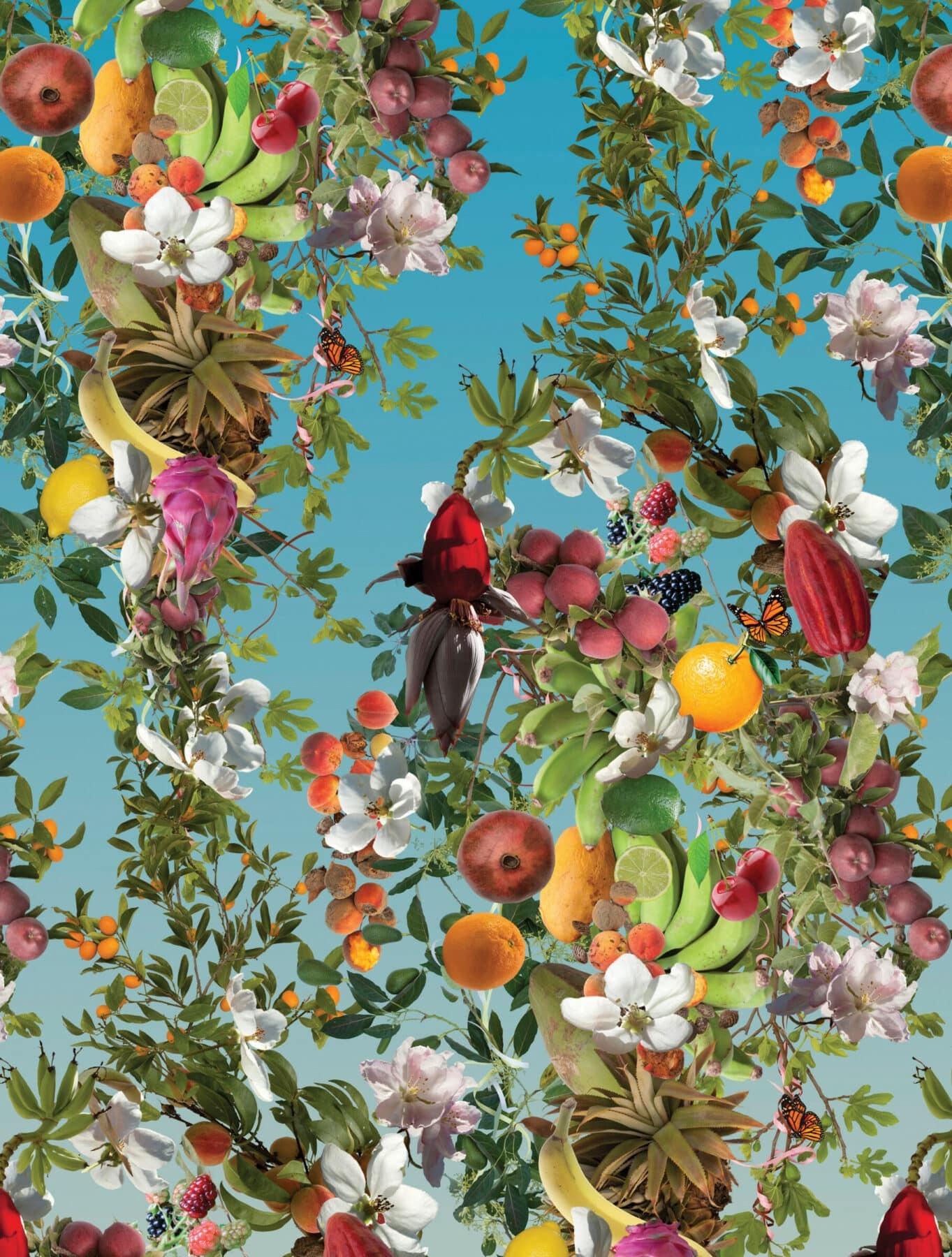 David Allan Burns and Austin Young, "The Endless Orchard" (detail), 2017
